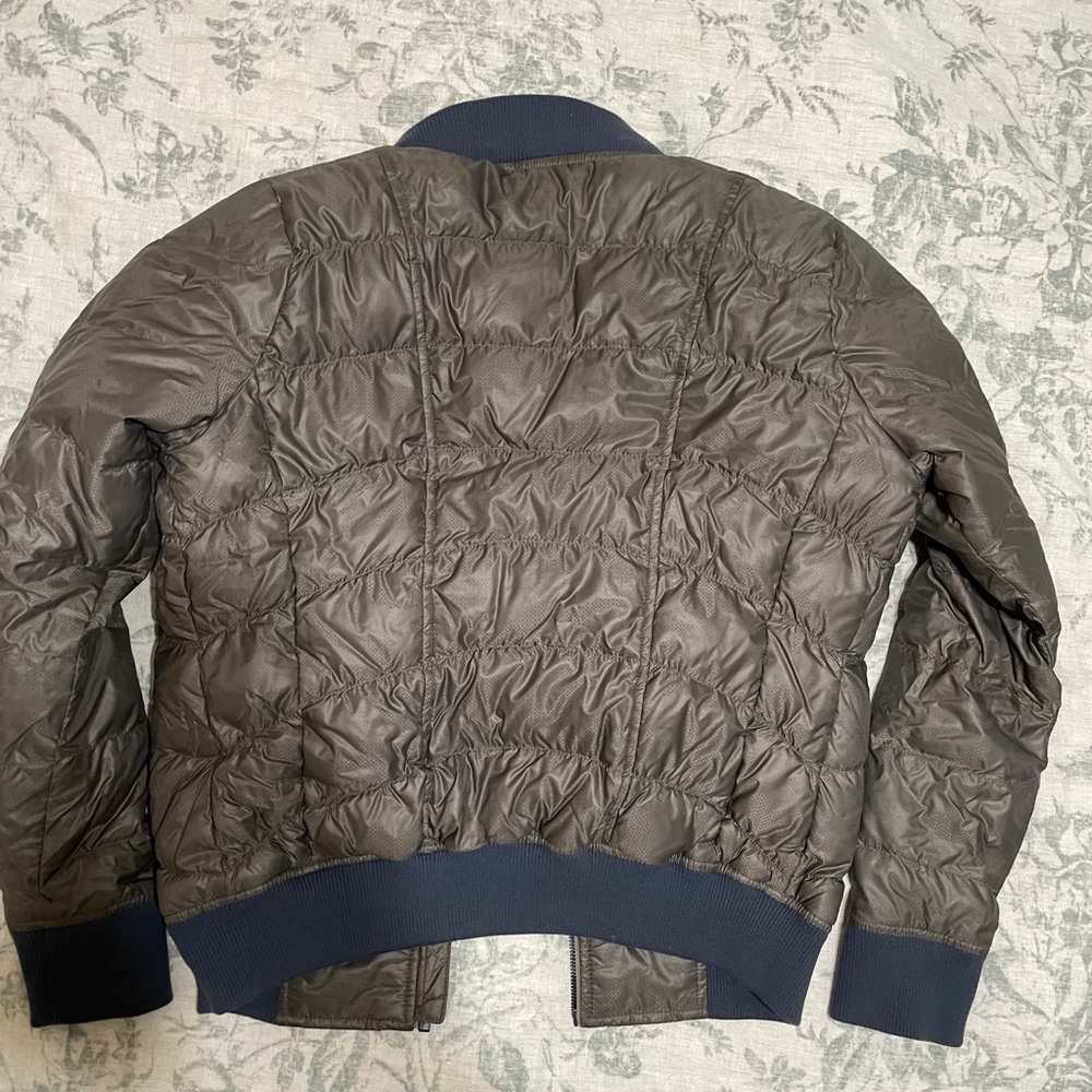 Athleta Bomber Puffer Jacket - Picture 2 of 3